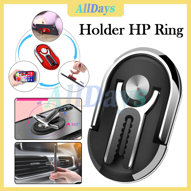 Holder HP Portable Ring 360°/Ring Holder Multi Angle Besi Bagus Murah
