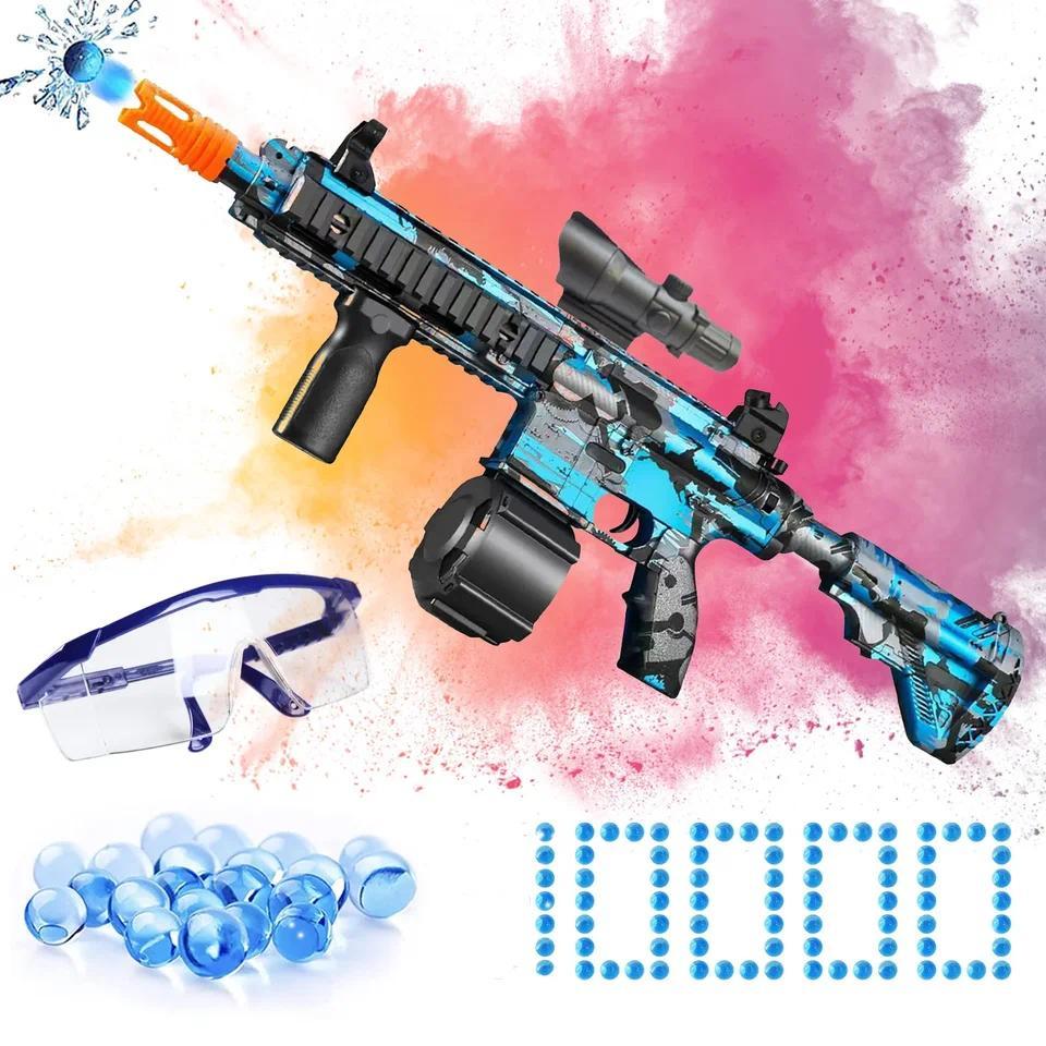 M416 Water Bomb Blaster Gun Electric Graffiti Air Rifle Weapons Paintball Toy Guns Pneumatic Gun For