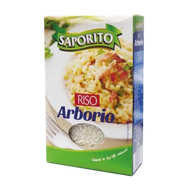 Saporito Riso Arborio Italian Risotto Rice Beras Import Italy