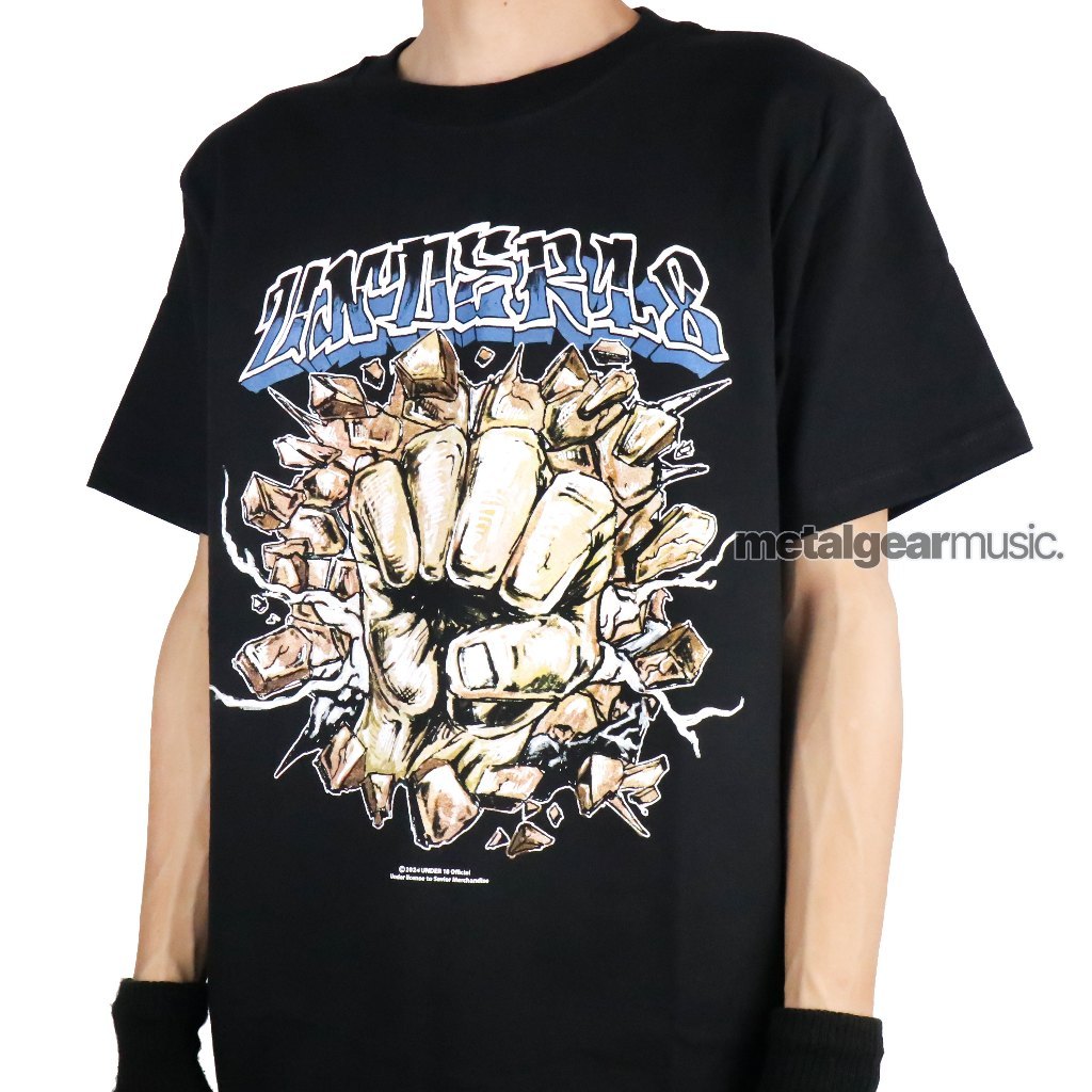 Tshirt Under 18 - Rise Up Katun M-XL Kaos Pria