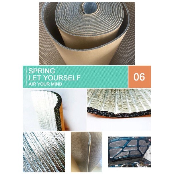 ALUMINIUM FOIL PEREDAM PANAS MOBIL, PEREDAM PANAS PABRIK