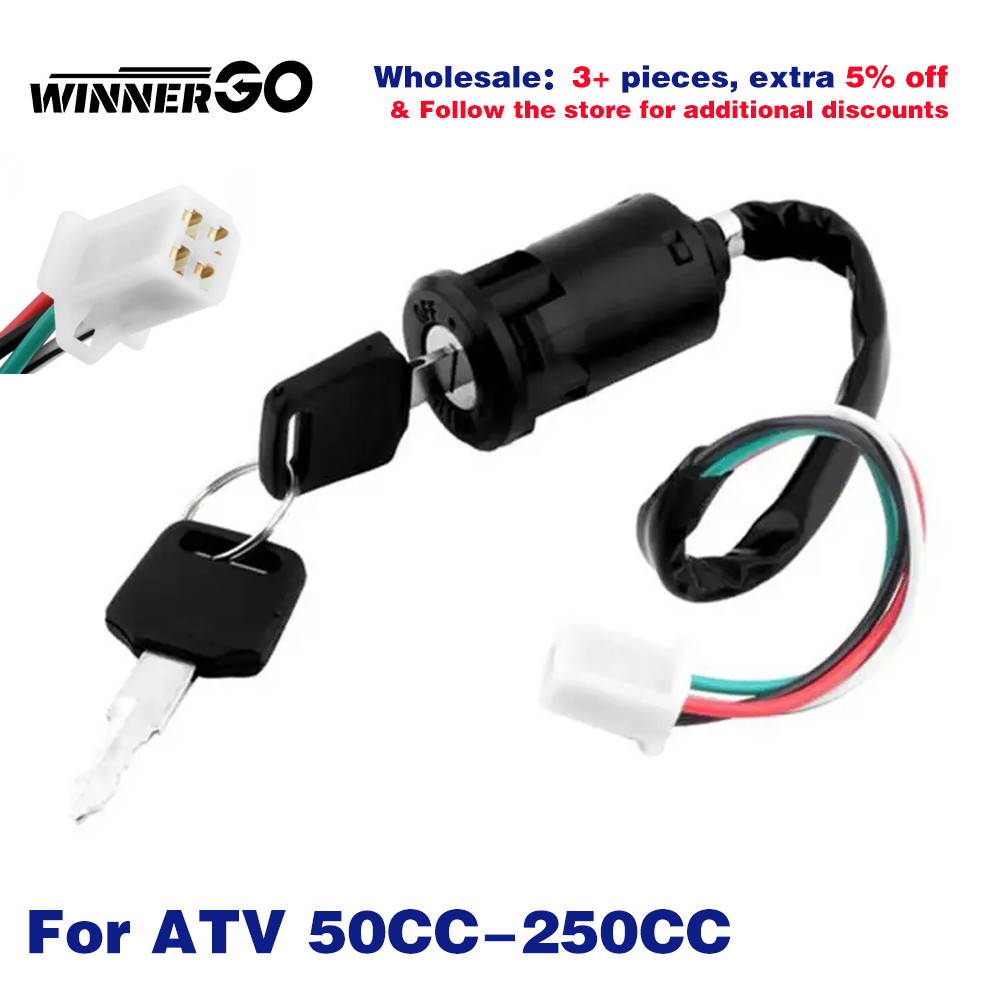 For Honda For Yamaha For Kawasaki For Suzuki KTM Universal Motorcycle Ignition Switch Key ATV 50cc 7