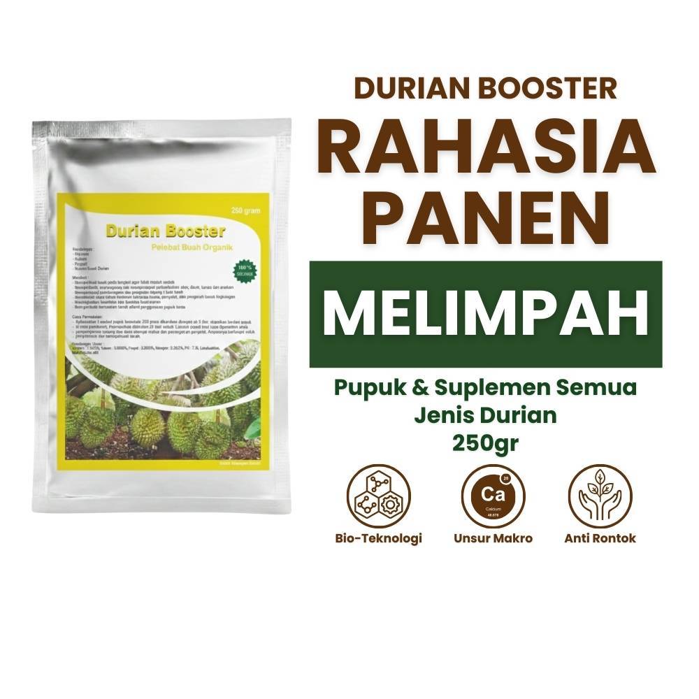 Durian Booster 250 gr - Booster Durian 250 gr - Durian Booster Original