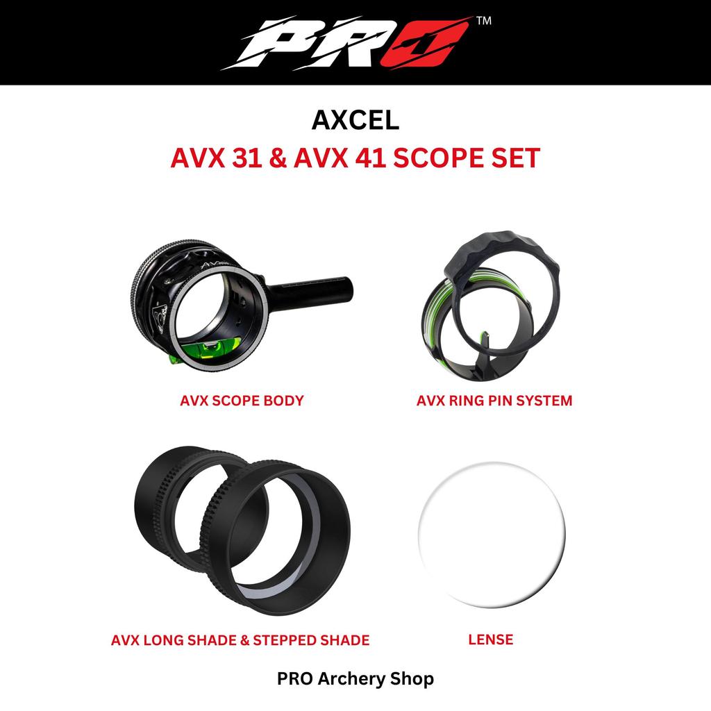 SCOPE COMPOUND AXCEL AVX  / COMPOUND SCOPE AXCEL AVX 31 COMPOUND SCOPE AXCEL AVX 41 / SCOPE FISIR / 