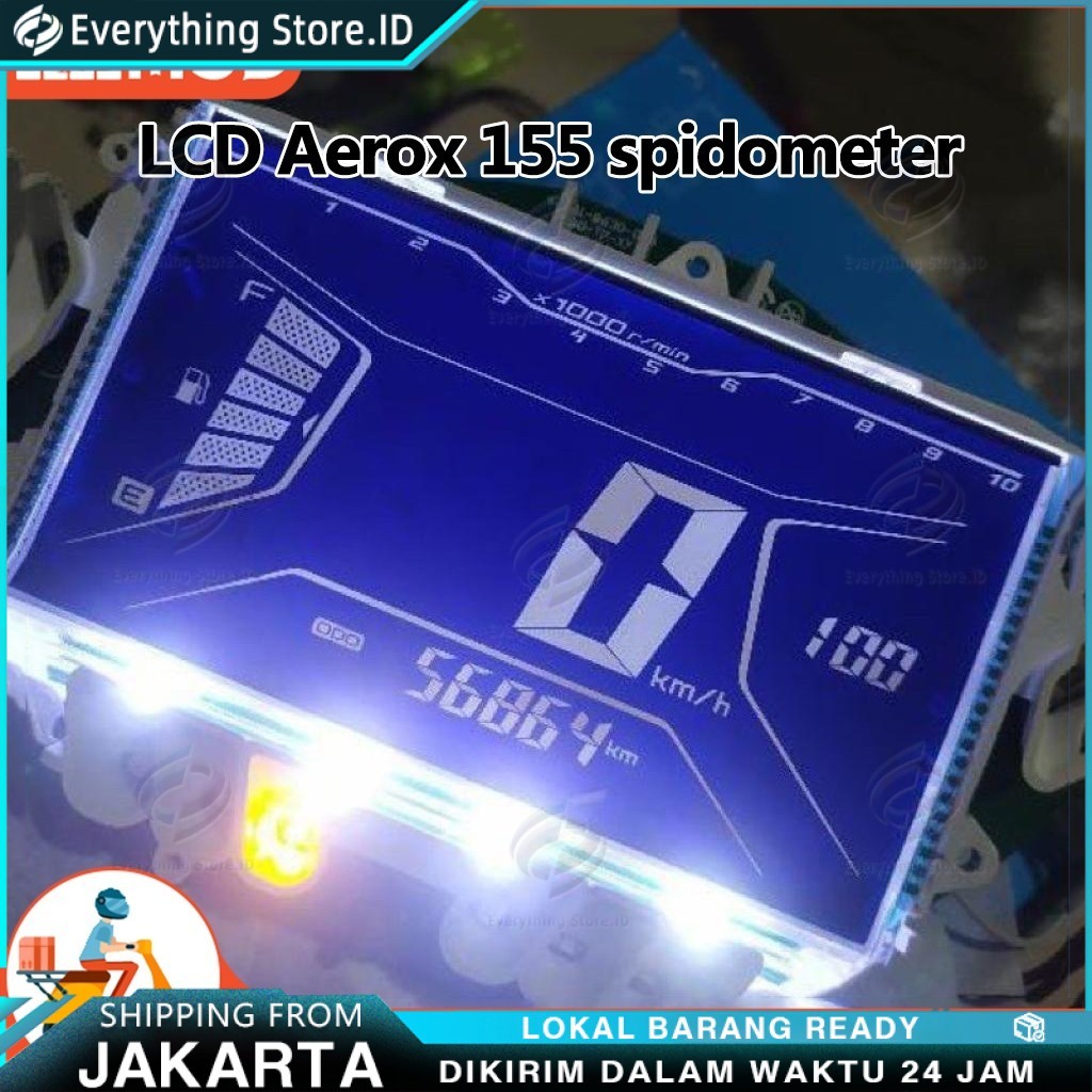lcd aerox 155 spidometer yamaha LCD SPEEDOMETER AEROX 155 / LEXI 125 ORIGINAL SPEEDOMETER TERMURAH B
