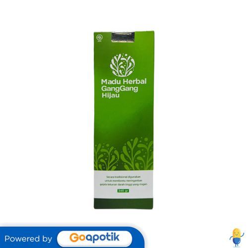 Madu Herbal Ganggang Hijau 340 Gram Botol