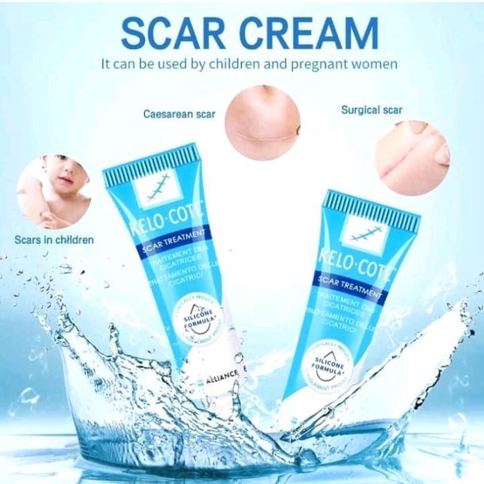 TERLARIS Kelo-cote Advanced formula scar gel menghilangkan bekas luka asli original