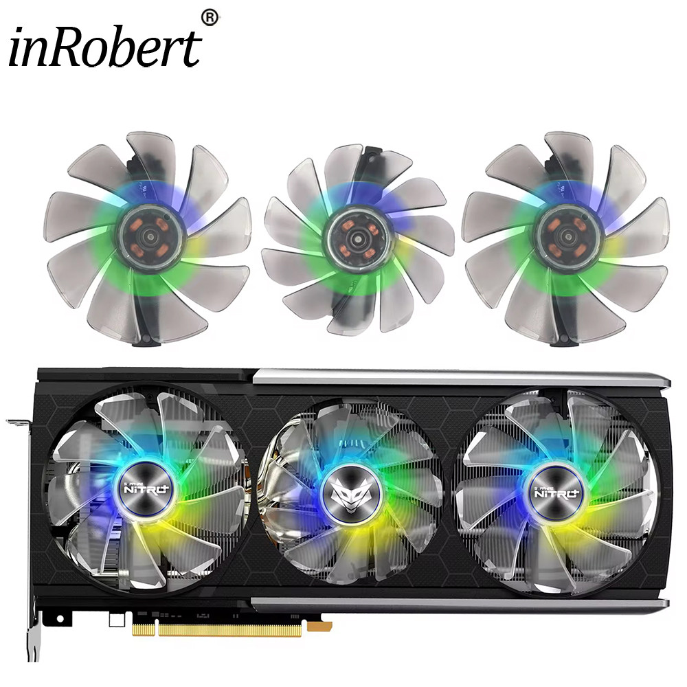95mm FD10015M12D 85mm FDC10H12D9-C Cooler Fan For Sapphire RX 5700 XT 8GB NITRO+ Special Etion Graph