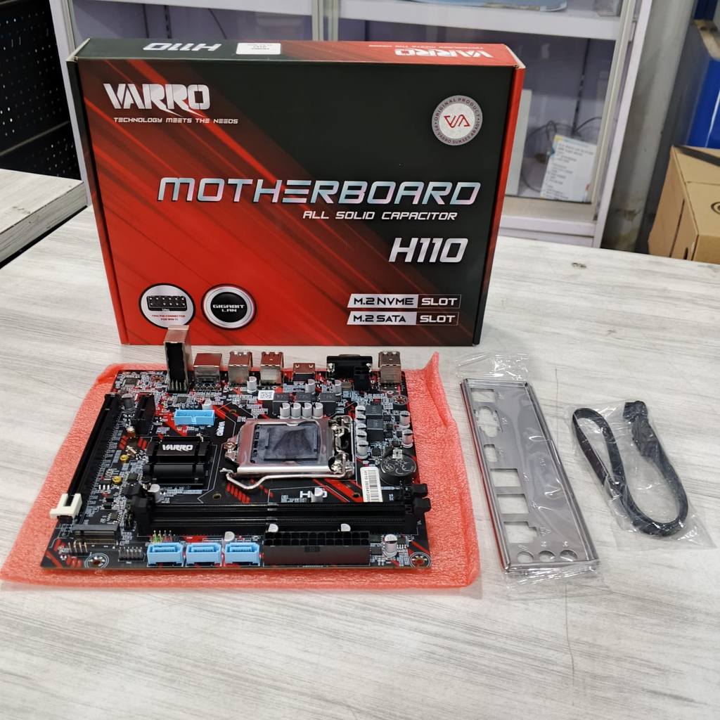 Varro Motherboard H110 NVME LGA 1151