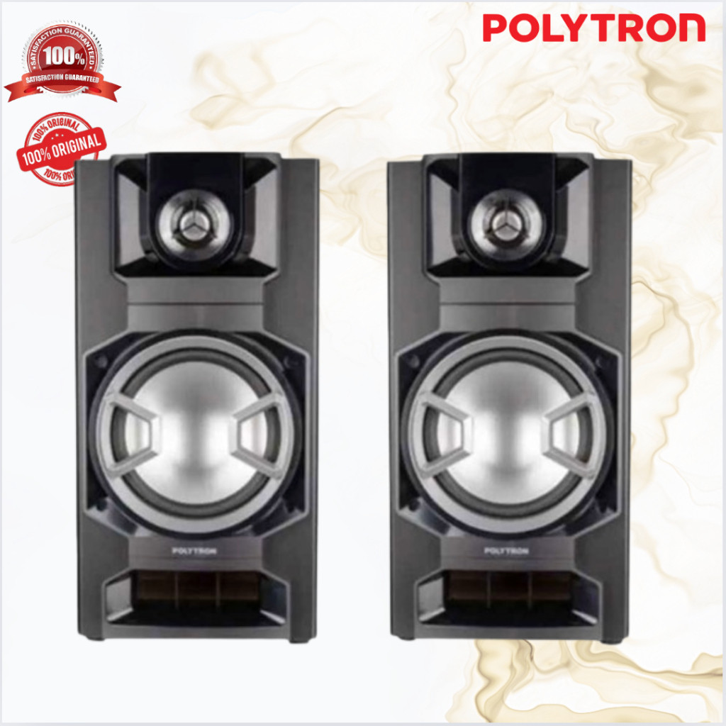 Polytron PAS8E12 Speaker Aktif Karaoke 8 Inch Single Woofer Super Bass 3-Band Digital Tone Control P