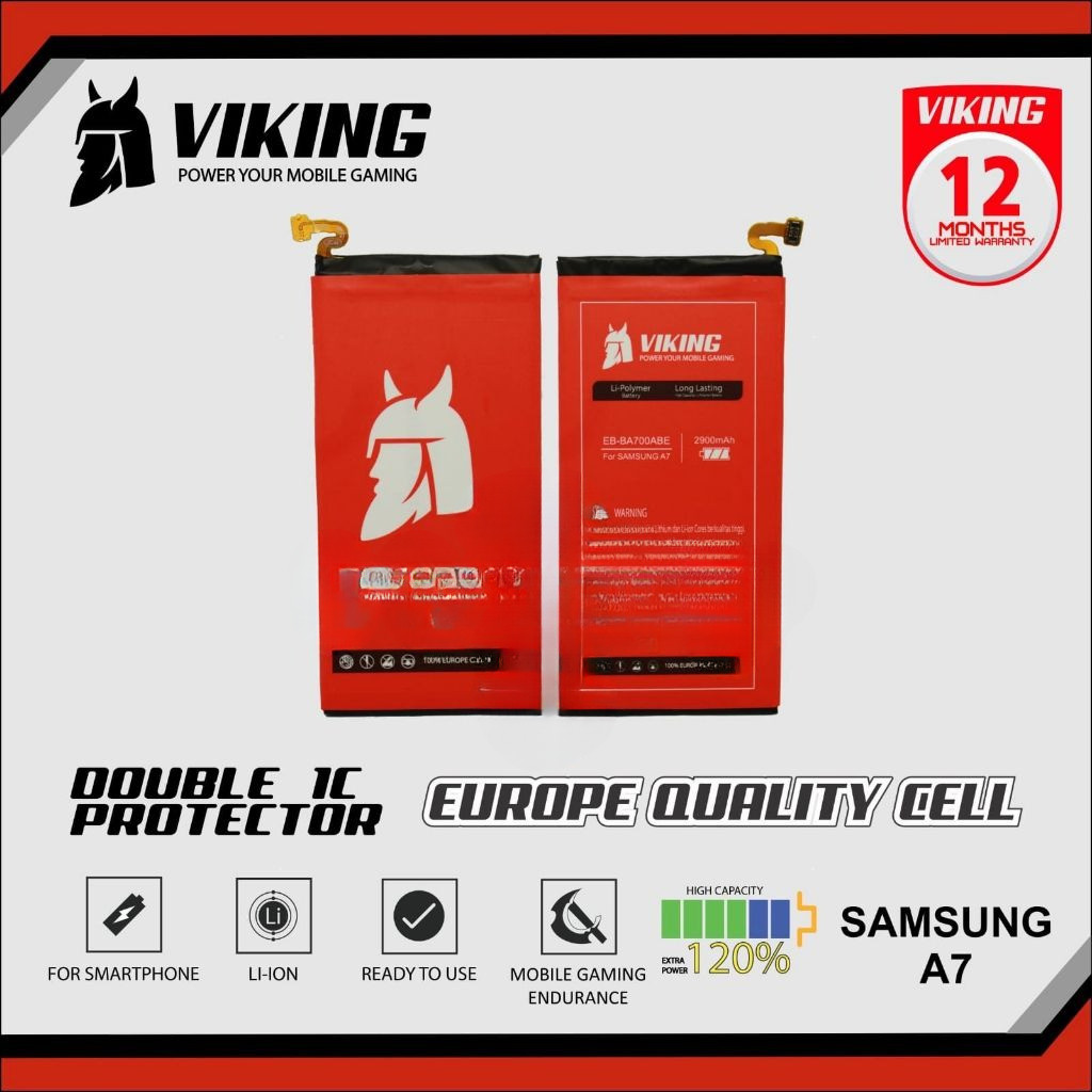 ISP TOOLS Baterai Viking Double Power - EB-BA700ABE / Samsung Galaxy A7 / A700 / SM-A700F / SM-A700F