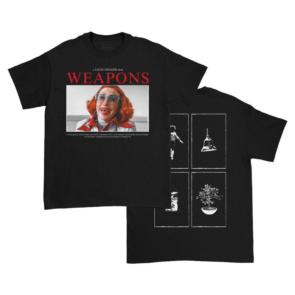 Kaos Film Weapons Movie T-shirt