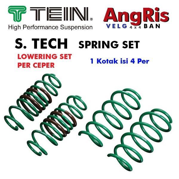 1 set Per TEIN S. Tech Spring ALL NEW HONDA JAZZ FIT GP5 GK3 GR6 GE8 Lowering Kit Per Keong Spring C