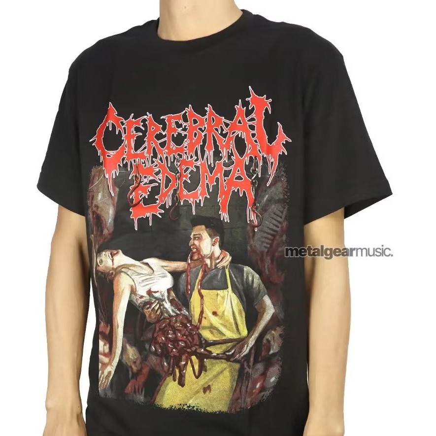 Original Cerebral Edema - Wirjo Tshirt Kaos Pria