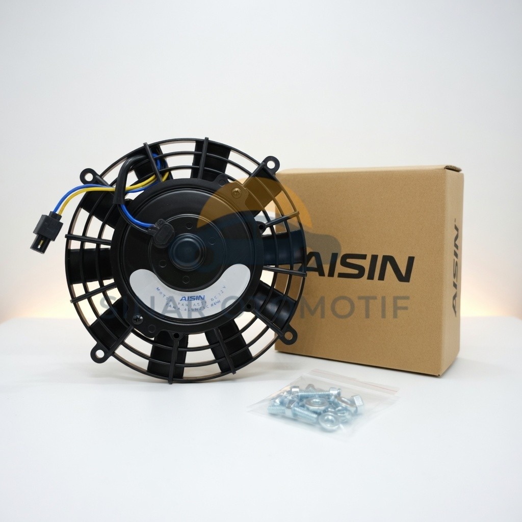 KIPAS MOTOR / EXTRA FAN RADIATOR AC UNIVERSAL 12 INCH - 12 VOLT (AISIN TYPE)