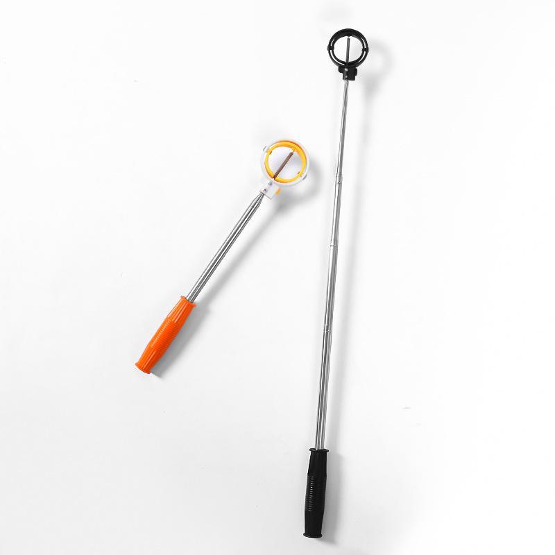 Professional Golf Ball Retriever, Telescopic Golf Ball Grabber with Lock Design, Stainless Steel Gol