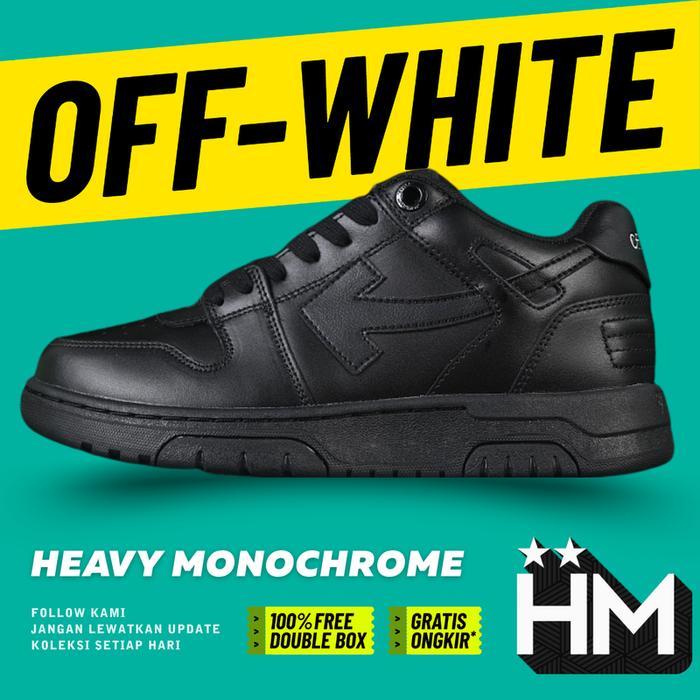 Off White Out Of Office Triple Black Sneaker (Size 36-47)