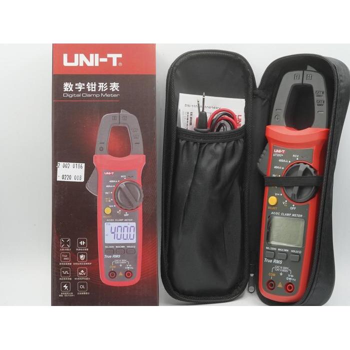 Tang Ampere UNI-T UT203+ Digital Clamp Meter Multimeter Ohm DMM DC AC UT-203+ UT 203 400-600A - SKU 