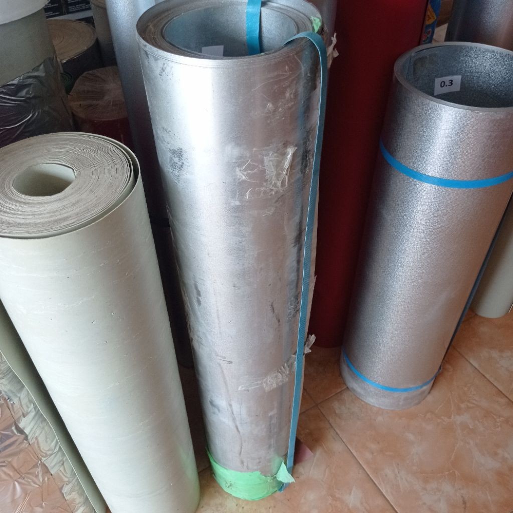 MAKNYIK STORE Seng Talang Galvalum 0,3 Lebar 90 CM TALANG SENG GALVALUM PLAT 0.30