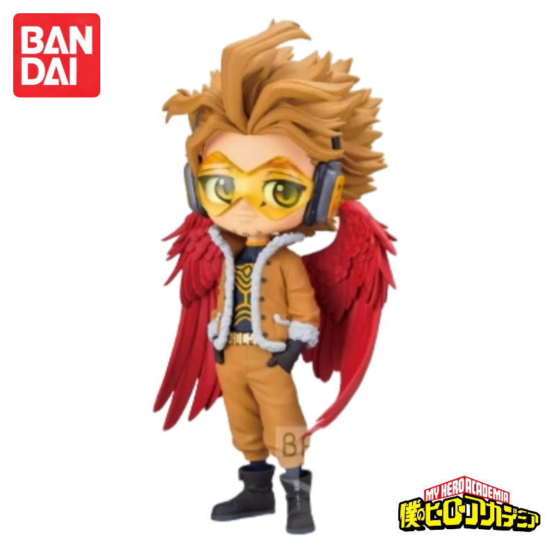 In Stock Original Bandai Banpresto Anime aracters My Hero Academia Q Posket Hawks A Prizes Garage Ki