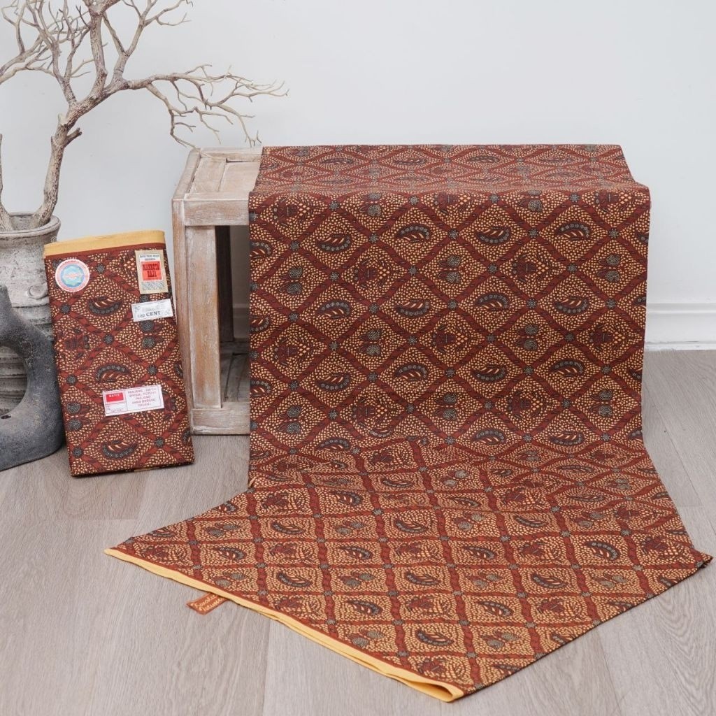 Kain Panjang Batik Mahkota Raja Asli CapCent Jarik Batik Tapih Sewek Samping Kain Tulis Solo Jarik M