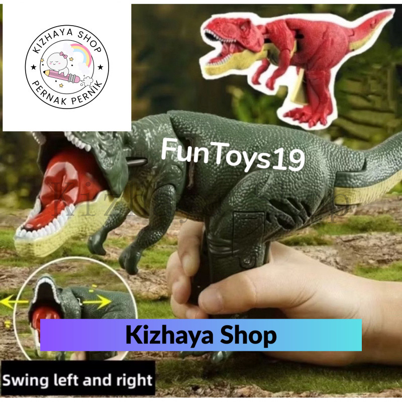 Dinosaurus GEAL GEOL / Interactive Dino / Dino Gerak Kiri Kanan Mainan Anak Robot Viral Dinosaurus S
