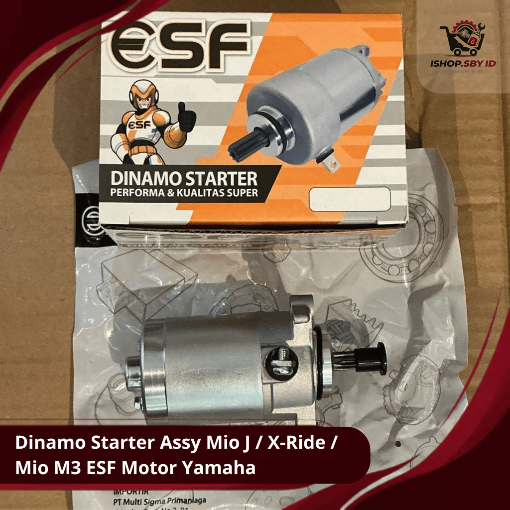 Dinamo Starter Assy Mio J / X-Ride / Mio M3 ESF Motor Yamaha