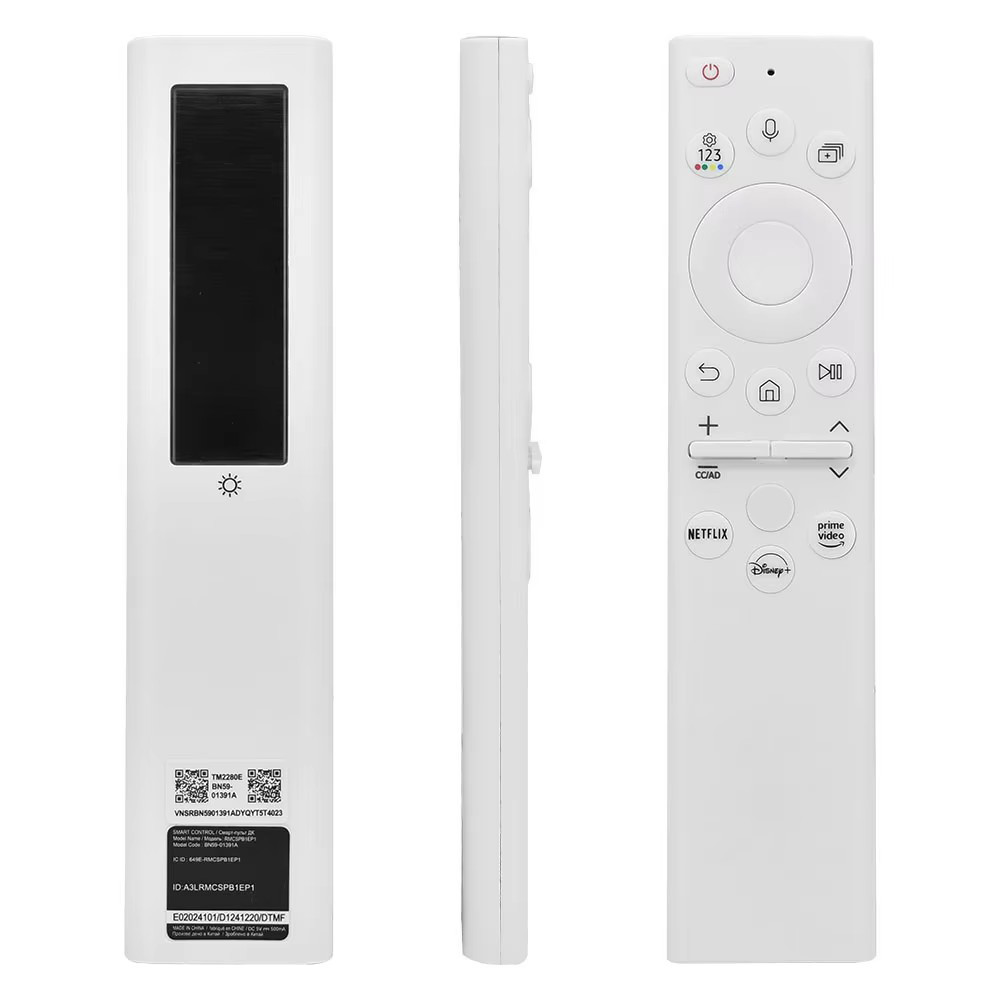 New BN59-01391A Voice Rechargeable Solar Cell Remote Control TM2280E RMCSPB1EP1 Fit For Samsung 2021