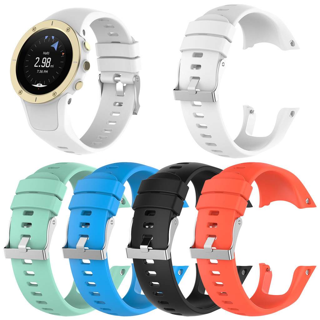 Silicone Strap For Suunto Spartan Trainer Wrist HR 46mm Sport Watband Bracelet Suunto Spartan Traine