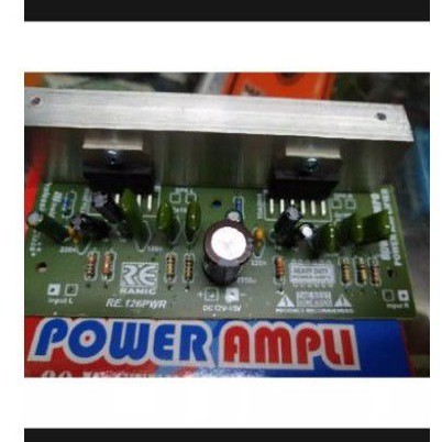 kit audio power amplifier stereo tda 2004 tda 2005 btl rakitan ampli 80 watt 338