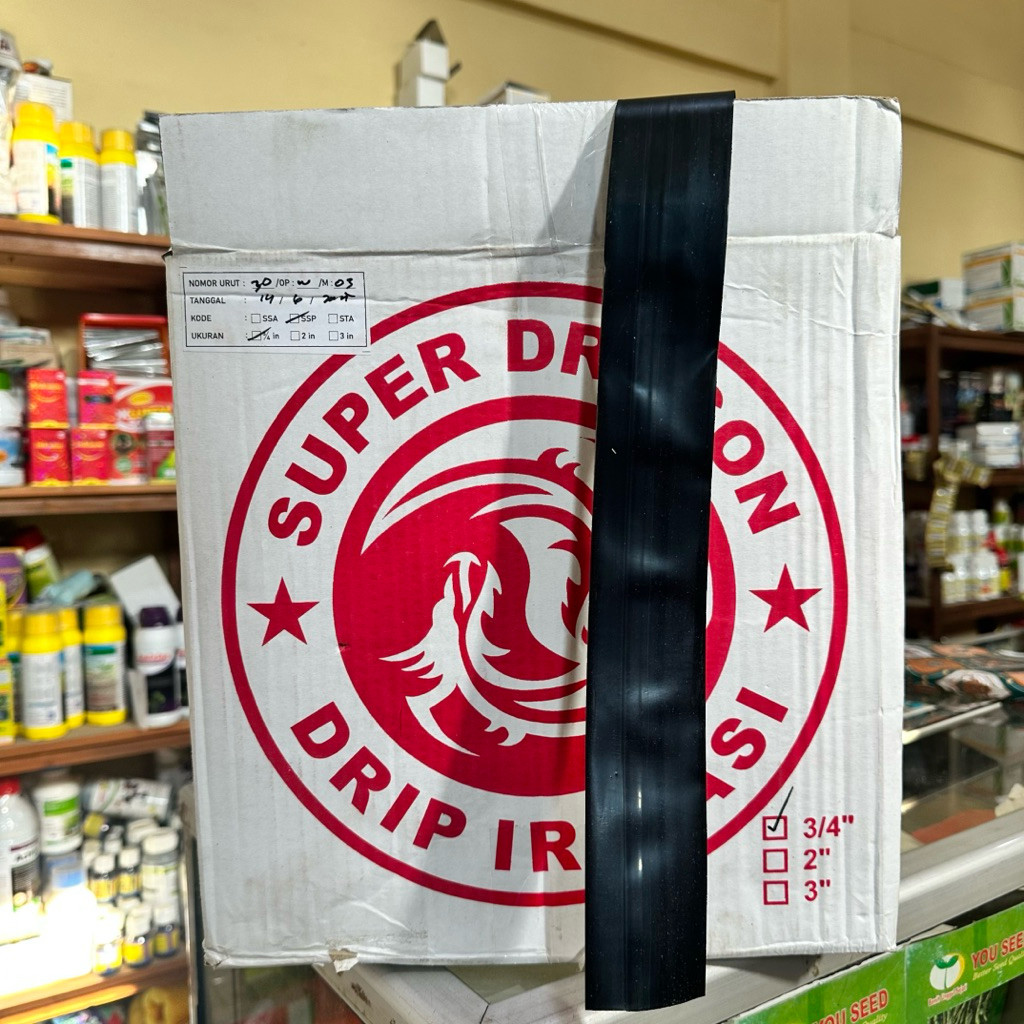 TerbaruSELANG DRIP IRIGASI 3/4 SUPER DRAGON 160 MicronHappy Shopping
