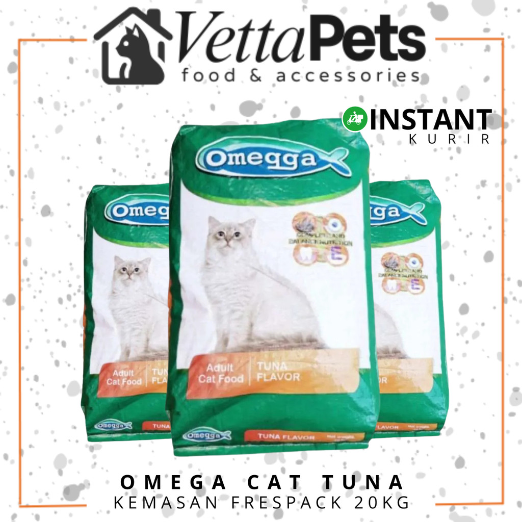 Omegga Cat Food 20 Kg | makanan kucing omega 20kg