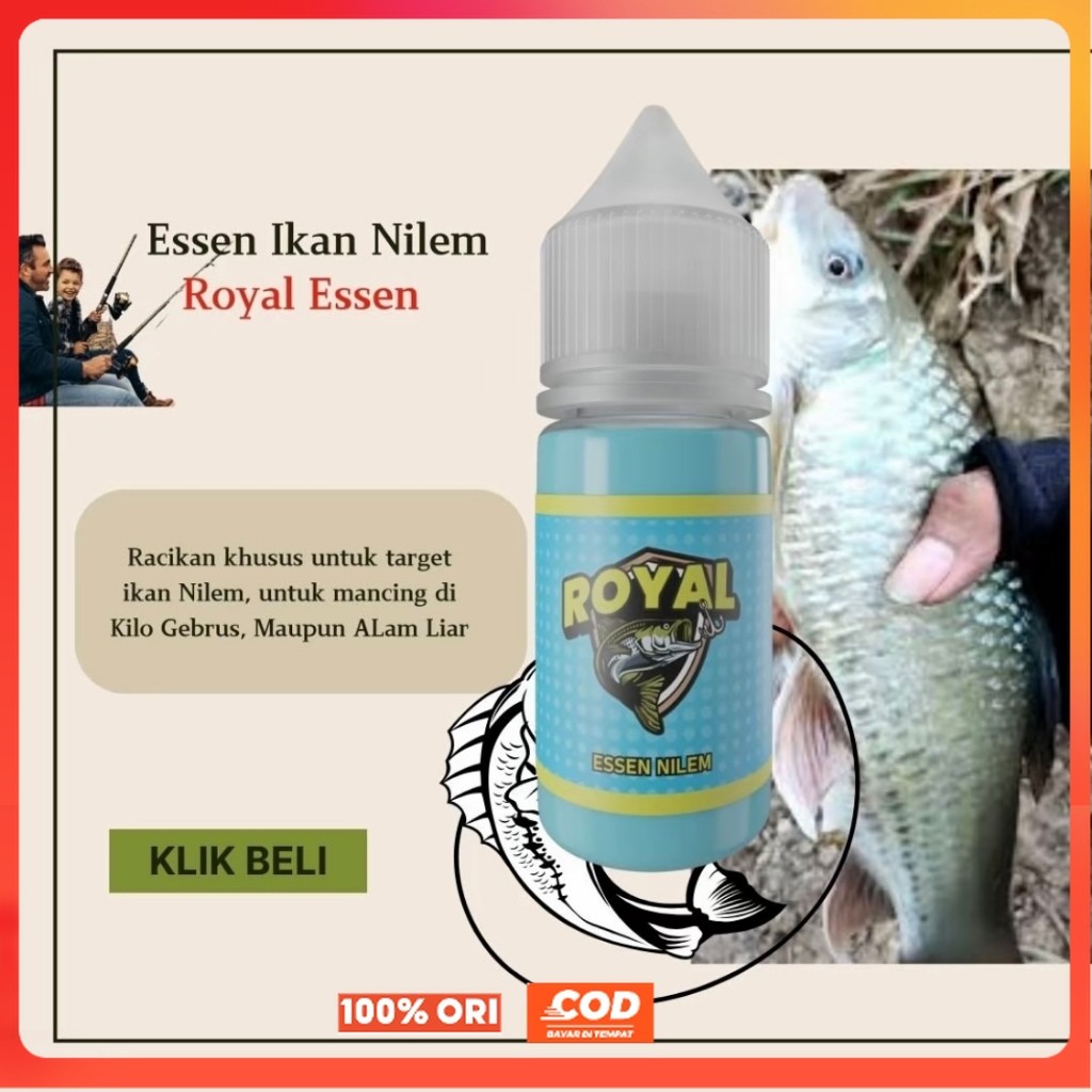 Royal Essen esen ikan Nilem  wader paling jitu , essen ikan wader alam liar kilo gebrus umpan gacor