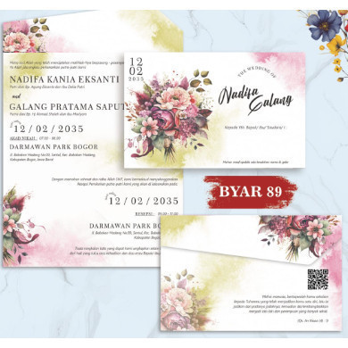 Blangko Undangan  BYAR 89  (Blangko Center)