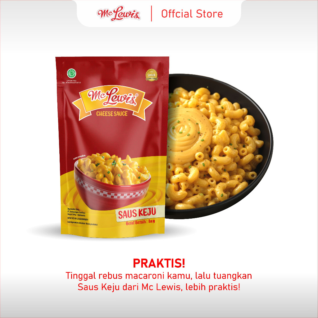 Mc Lewis Cheese Sauce - 1Kg