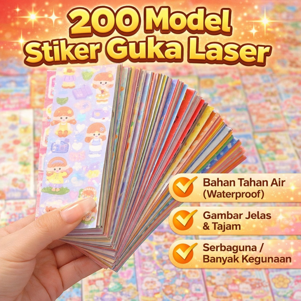 STICKER CASE / COD 20PCS STICKER DIY LUCU IMUT UNTUK HIAS JURNAL PHOTOCARD KPOP CASE HP DLL