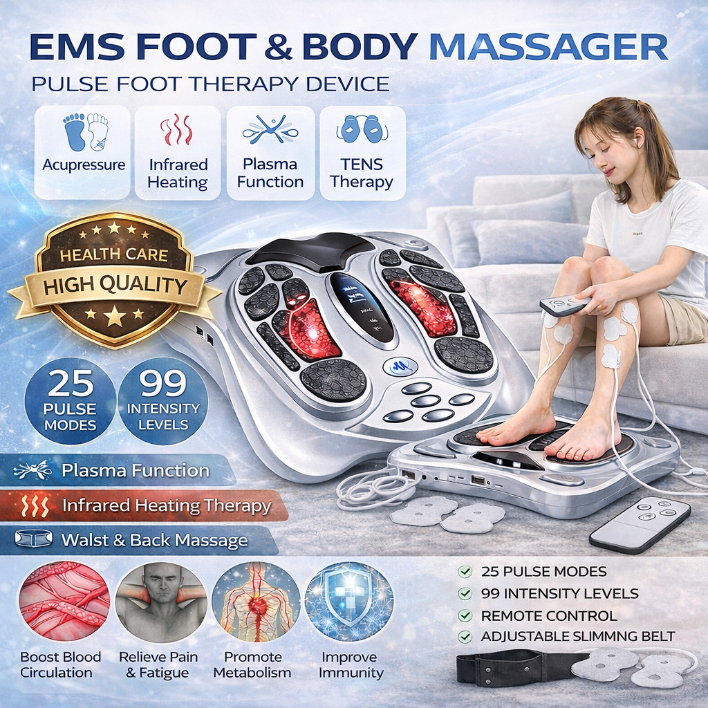 Alat Pijat Kaki Terapy Stroke/Syaraf Kejepit/Syaraf Motorik Akupuntur Electromagnetic