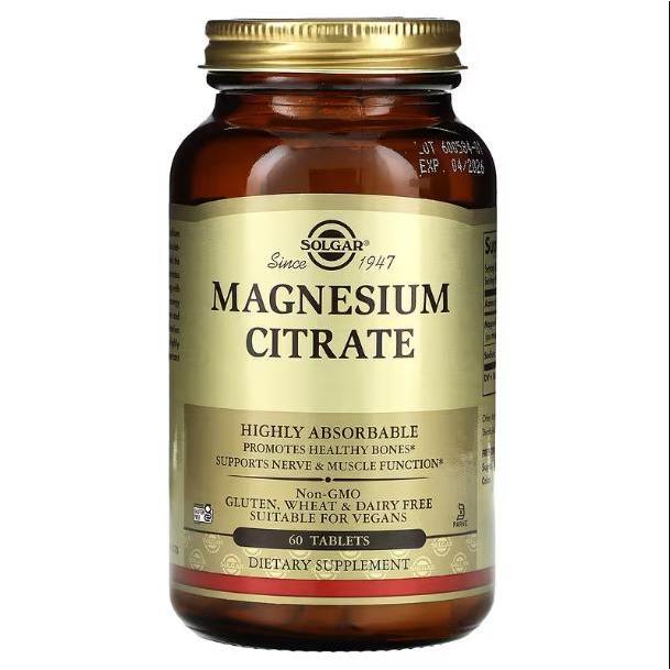 Solgar, Magnesium Citrate, Vegan Tablets - 120 Vegan tab