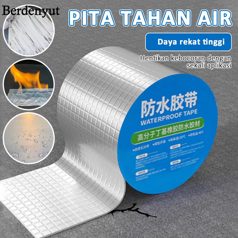Lakban Anti Bocor Lem perekat Anti Bocor Waterproof Tape Waterproof Tape Tambal Serbaguna/Lakban Alu
