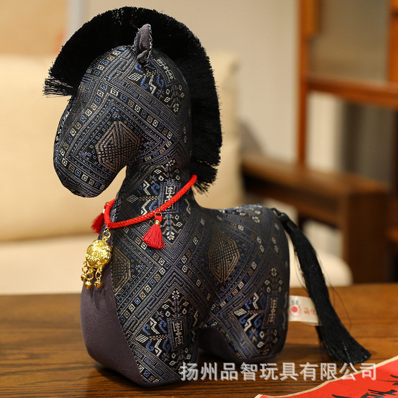 [Saror]Boneka Mainan Plush Maskot Tahun Kuda