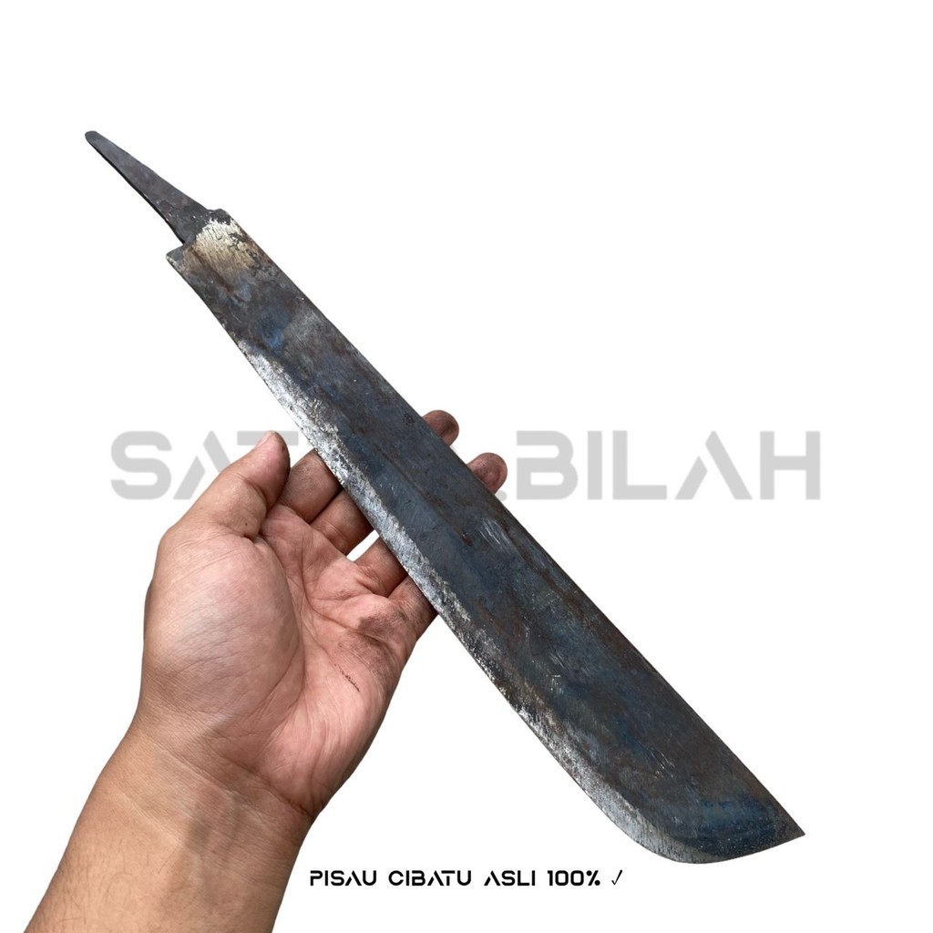 Terbaru Ekonomis - Bilah Mentah Golok Kerja Kebun Baja Per Asli Cibatu 30 Cm
