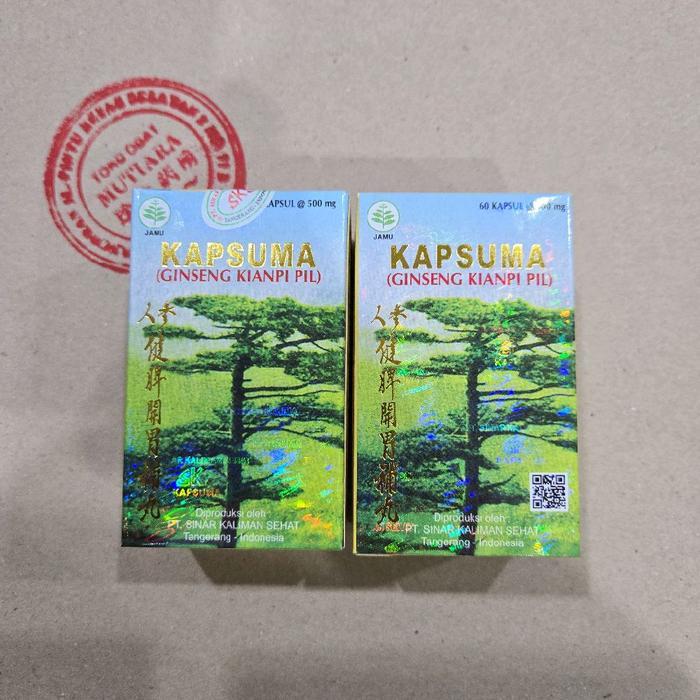 PROMO kapsuma ginseng kianpi pil 100% ORIGINAL