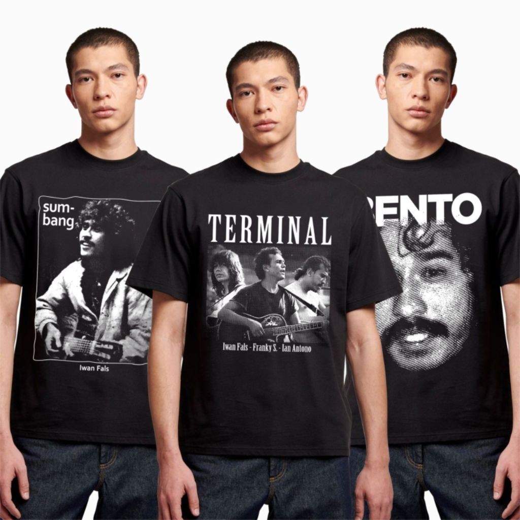 Kaos Iwan Fals - Iwan Fals - Kaos Fals Manis - Bento - Terminal - Sumbang