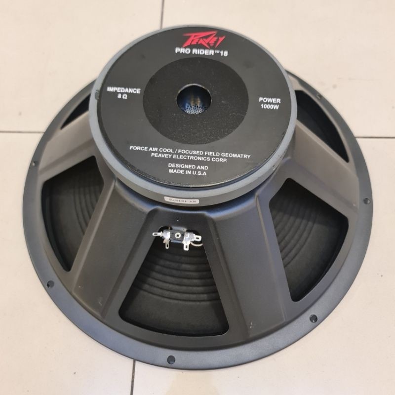 Speaker Komponen Peavey Pro Rider 18 Inch 1000 Watt