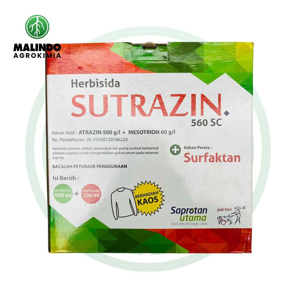 Herbisida SUTRAZIN 560SC 500ml dari SAPROTAN UTAMA