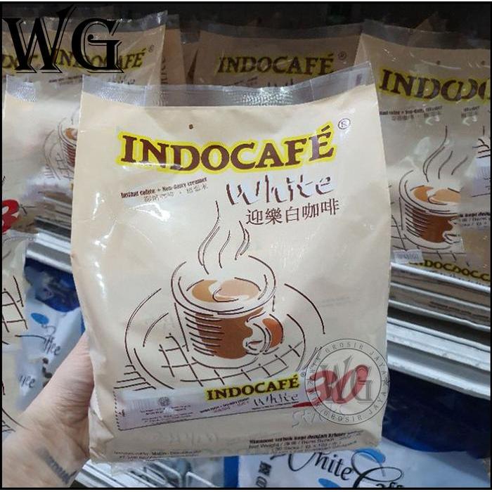 Indocafe White Coffee 30 Sticks No Sugar / Kopi Putih Bebas Gula