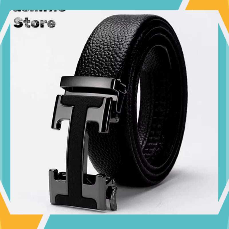 (Cod) Ikat Pinggang Pria Logo H Gesper Kulit Cowok Import Trendy Tali Pinggang belt Terlaris [SF] A1
