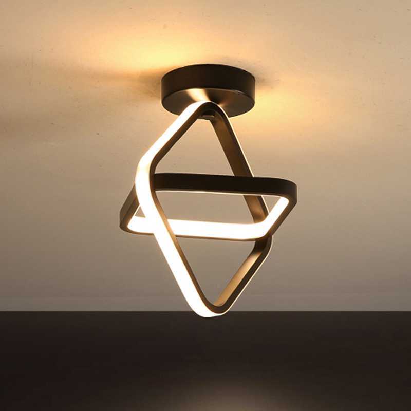 TaffLED Lampu Plafon LED Minimalis Nordic Style 3 Color 18-40W Lampu Plapon Ceiling Light Persegi Me