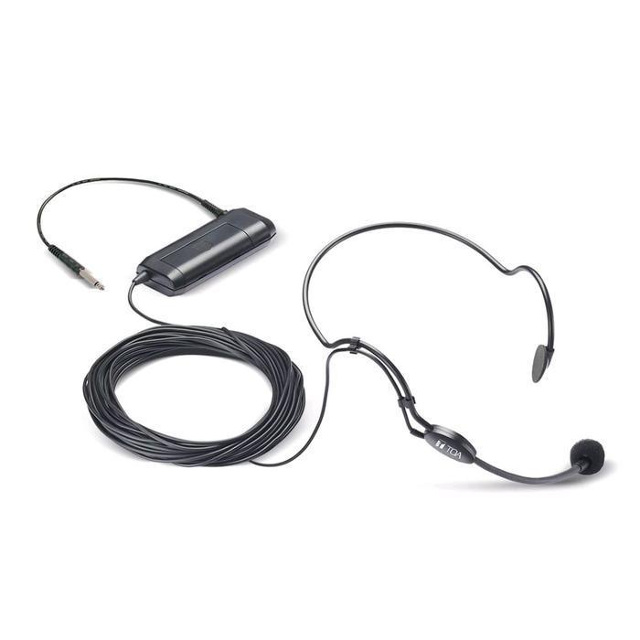 READY Mic Toa Mic Headset Bando ORIGINAL Panjang Kabel 10 Meter Tipe ZM-371