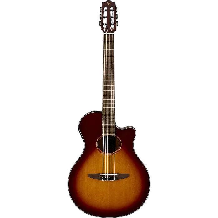 YAMAHA NTX1 NTX-1 NTX 1 BS 4/4 SIZE BROWN SUNBURST ACOUSTIC ELECTRIC NYLON GUITAR